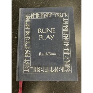 Rune Play A Seasonal Record Book by Ralph Blum 1985 1st Edition